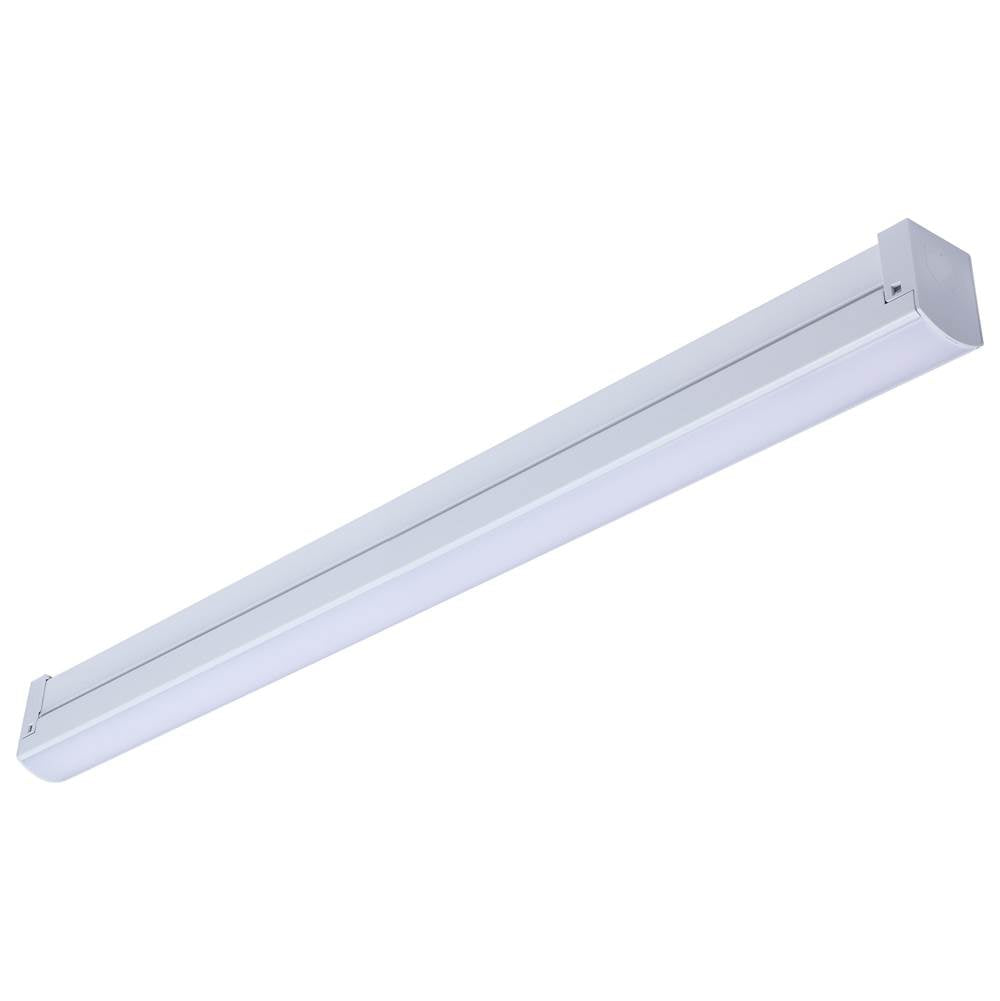 Nuvo 65-1223 White Led 2 Foot Connectable Strip Light - 20 Watts - 27k/30k/35k/40k/50k Cct Selectable - White Finish - 120 Volt Image 1