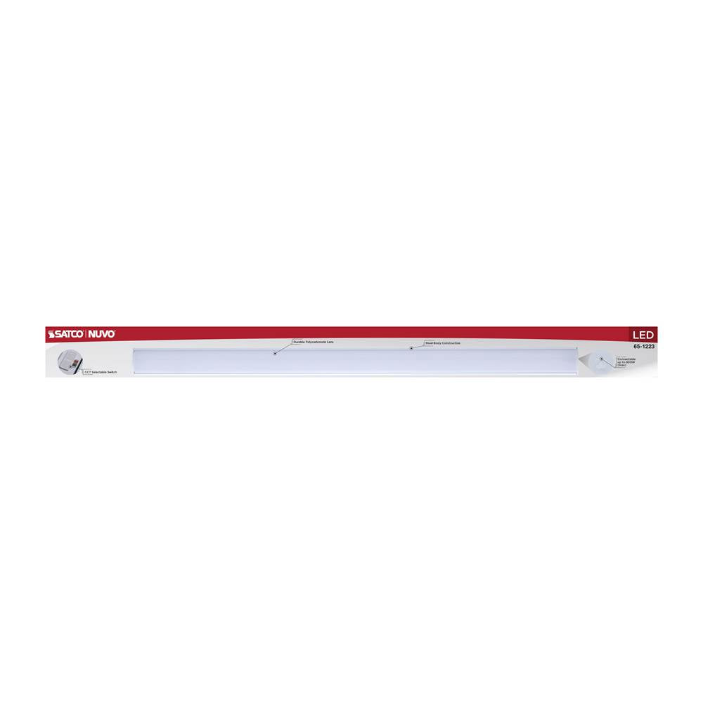 Nuvo 65-1223 White Led 2 Foot Connectable Strip Light - 20 Watts - 27k/30k/35k/40k/50k Cct Selectable - White Finish - 120 Volt Image 4