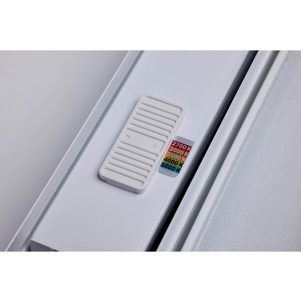 Nuvo 65-1224 White Led 4 Foot Connectable Strip Light - 30 Watts - 27k/30k/35k/40k/50k Cct Selectable - White Finish - 120 Volt Image 6