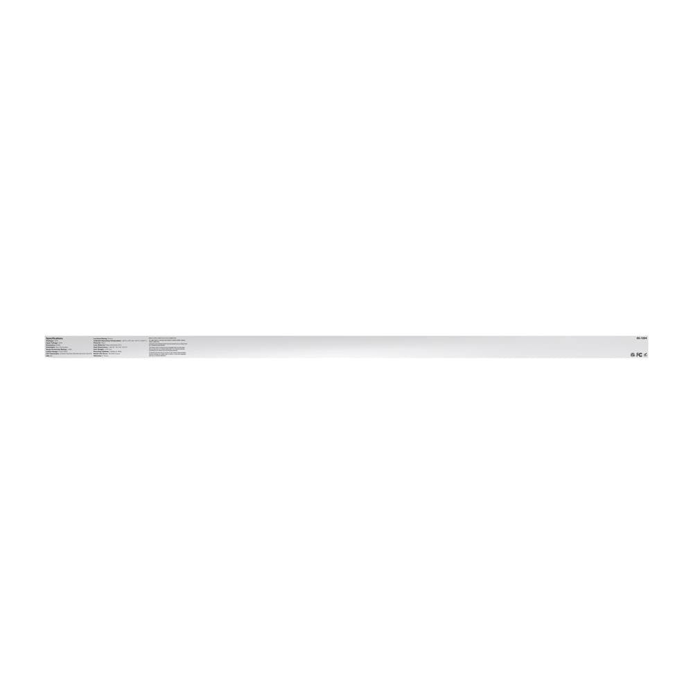 Nuvo 65-1224 White Led 4 Foot Connectable Strip Light - 30 Watts - 27k/30k/35k/40k/50k Cct Selectable - White Finish - 120 Volt Image 2