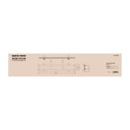 Nuvo  Momentum - 2 Foot Flange Kit - White Finish