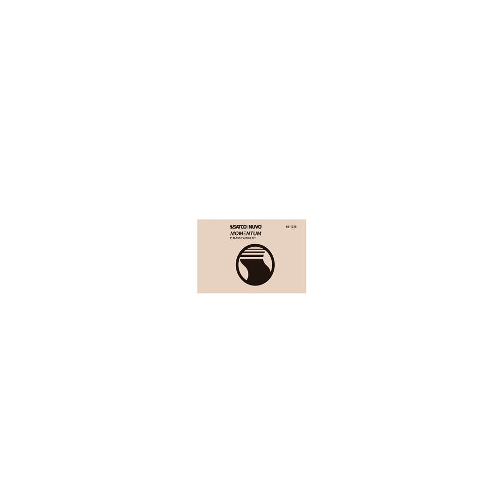 Nuvo 65-1235 Black Momentum - 8 Foot Flange Kit - Black Finish Image 6