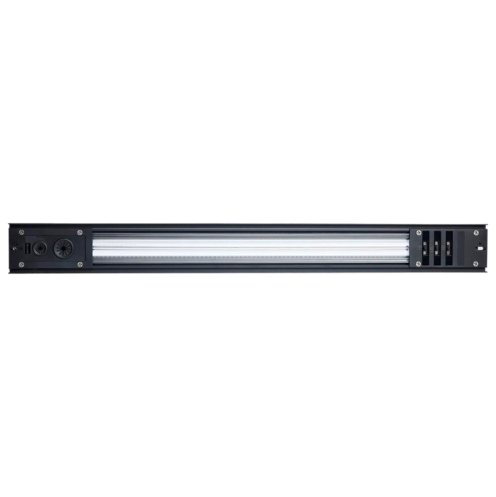 Nuvo 65-1280 Black Momentum - 2 Foot Led Connectable Linear Strip - Up And Down Selectable - Black Finish Image 8