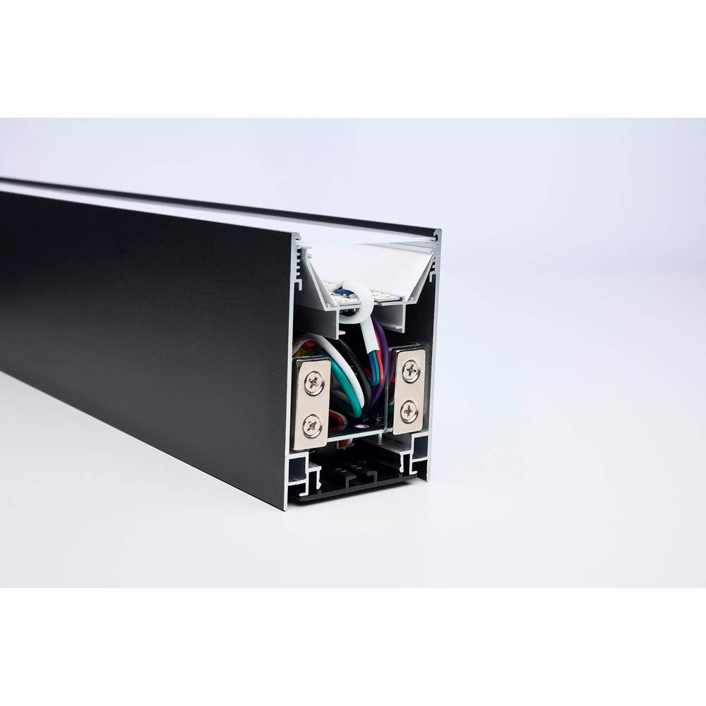 Nuvo 65-1280 Black Momentum - 2 Foot Led Connectable Linear Strip - Up And Down Selectable - Black Finish Image 5