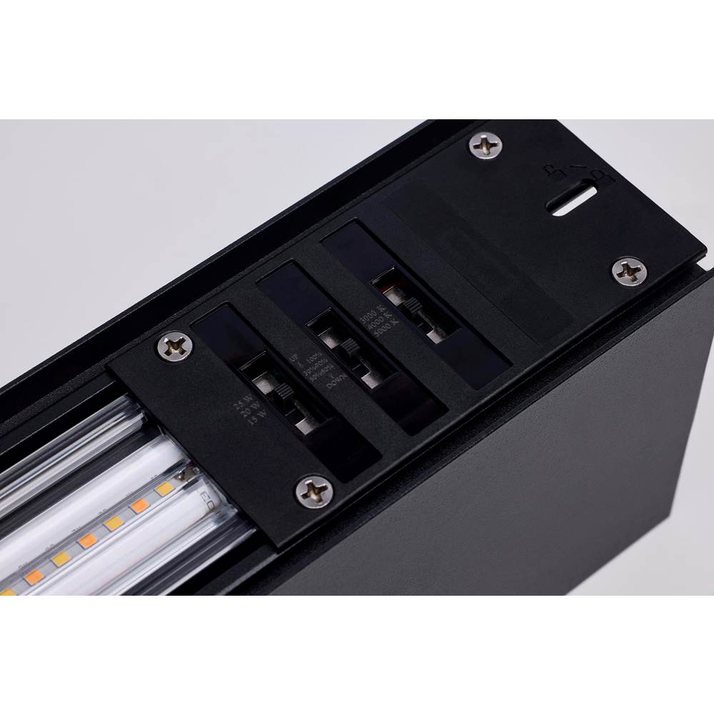 Nuvo 65-1281 Black Momentum - 4 Foot Led Connectable Linear Strip - Up And Down Selectable - Black Finish Image 7
