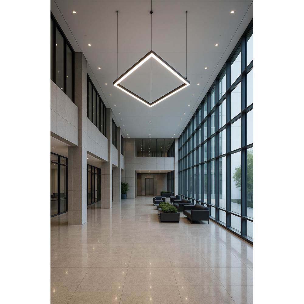 Nuvo 65-1281 Black Momentum - 4 Foot Led Connectable Linear Strip - Up And Down Selectable - Black Finish Image 2
