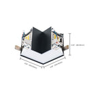 Nuvo  Momentum - L-connector For Led Linear System - Black Finish