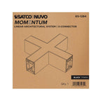 Nuvo 65-1284 Black Momentum - X-connector For Led Linear System - Black Finish Image 7