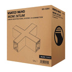 Nuvo 65-1284 Black Momentum - X-connector For Led Linear System - Black Finish Image 2