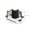Nuvo  Momentum - T-connector For Led Linear System - Black Finish