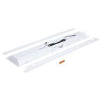 Nuvo 65-1300 Matte White 40/30/20 Watt Led 1x4 Center Basket Troffer Retrofit Kit - 35k/4k/5k Cct - Dimmable - 120-277 Volt - Matte White Finish Image 7