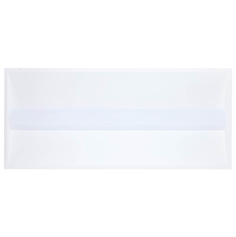 Nuvo  50/40/30 Watt Led 2x4 Center Basket Troffer Retrofit Kit - 35k/4k/5k Cct - Dimmable - 120-277 Volt - Matte White Finish