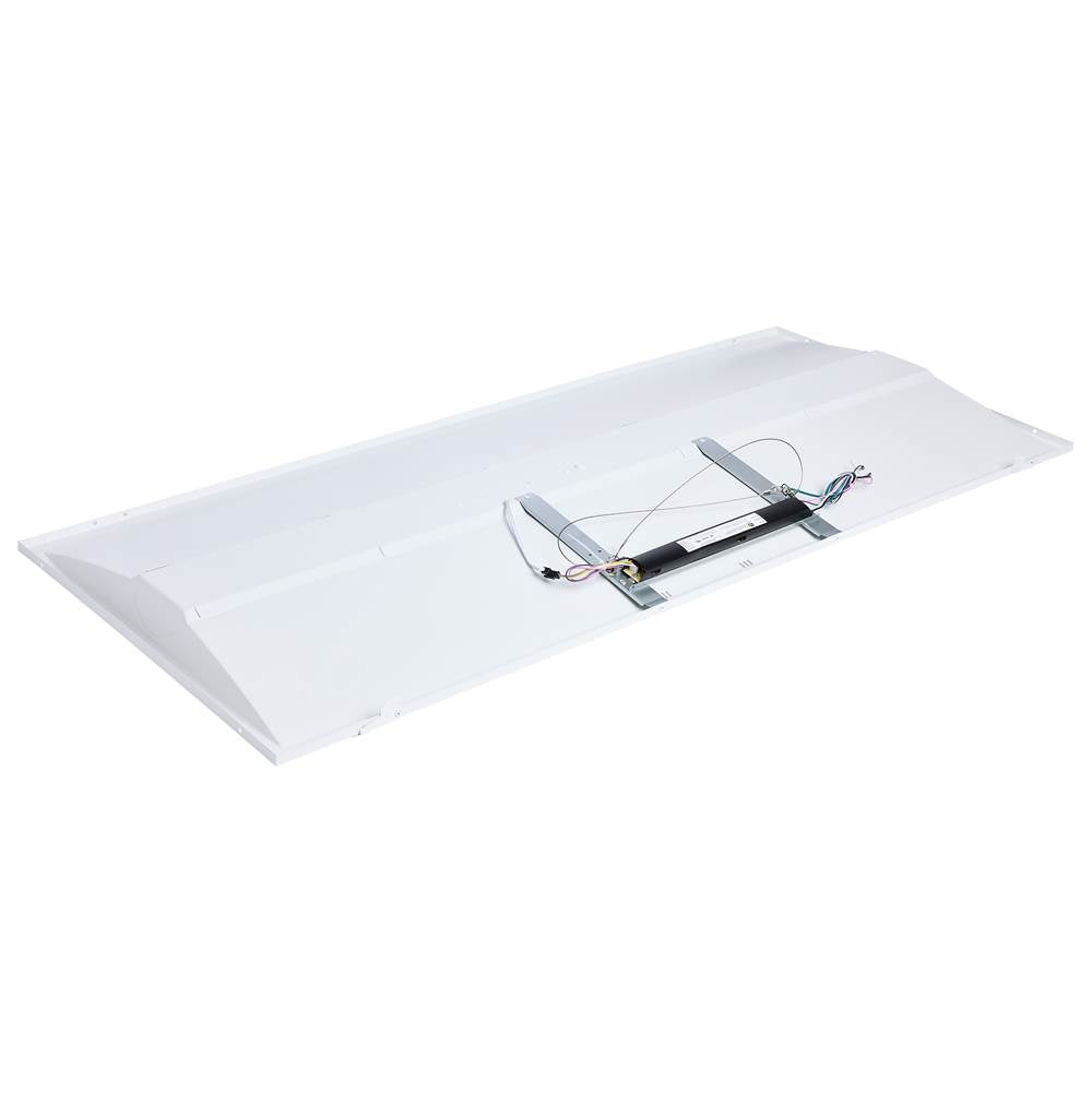 Nuvo 65-1302 Matte White 50/40/30 Watt Led 2x4 Center Basket Troffer Retrofit Kit - 35k/4k/5k Cct - Dimmable - 120-277 Volt - Matte White Finish Image 8