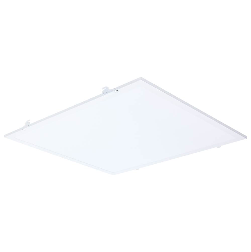 Nuvo 65-1321 Matte White 40/30/20 Watt Led 2x2 Flat Panel Troffer Retrofit Kit - 35k/4k/5k Cct - Dimmable - 120-277 Volt - Matte White Finish Image 1