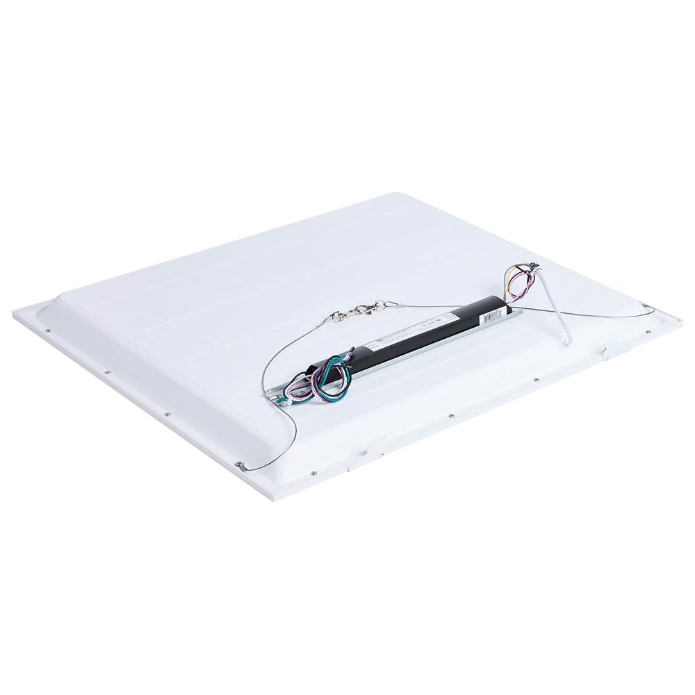 Nuvo 65-1321 Matte White 40/30/20 Watt Led 2x2 Flat Panel Troffer Retrofit Kit - 35k/4k/5k Cct - Dimmable - 120-277 Volt - Matte White Finish Image 7