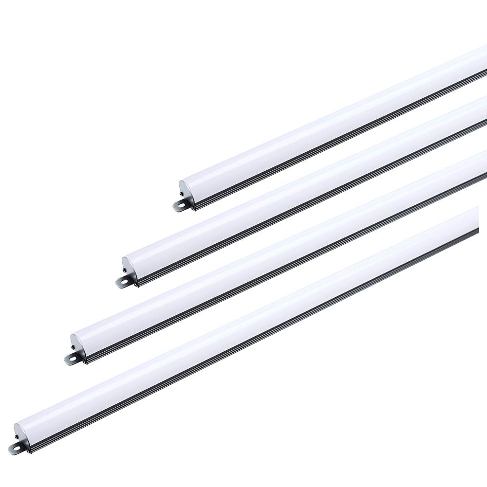 Nuvo 65-1337 Silver 50w/45w/40w/35w/30w Wattage Selectable Led Light Bar Retrofit Kit - 3000k/3500k/4000k/5000k/6500k Cct Selectable - 4-bars - 4 Feet - 120-277 Volt - Silver Finish Image 4