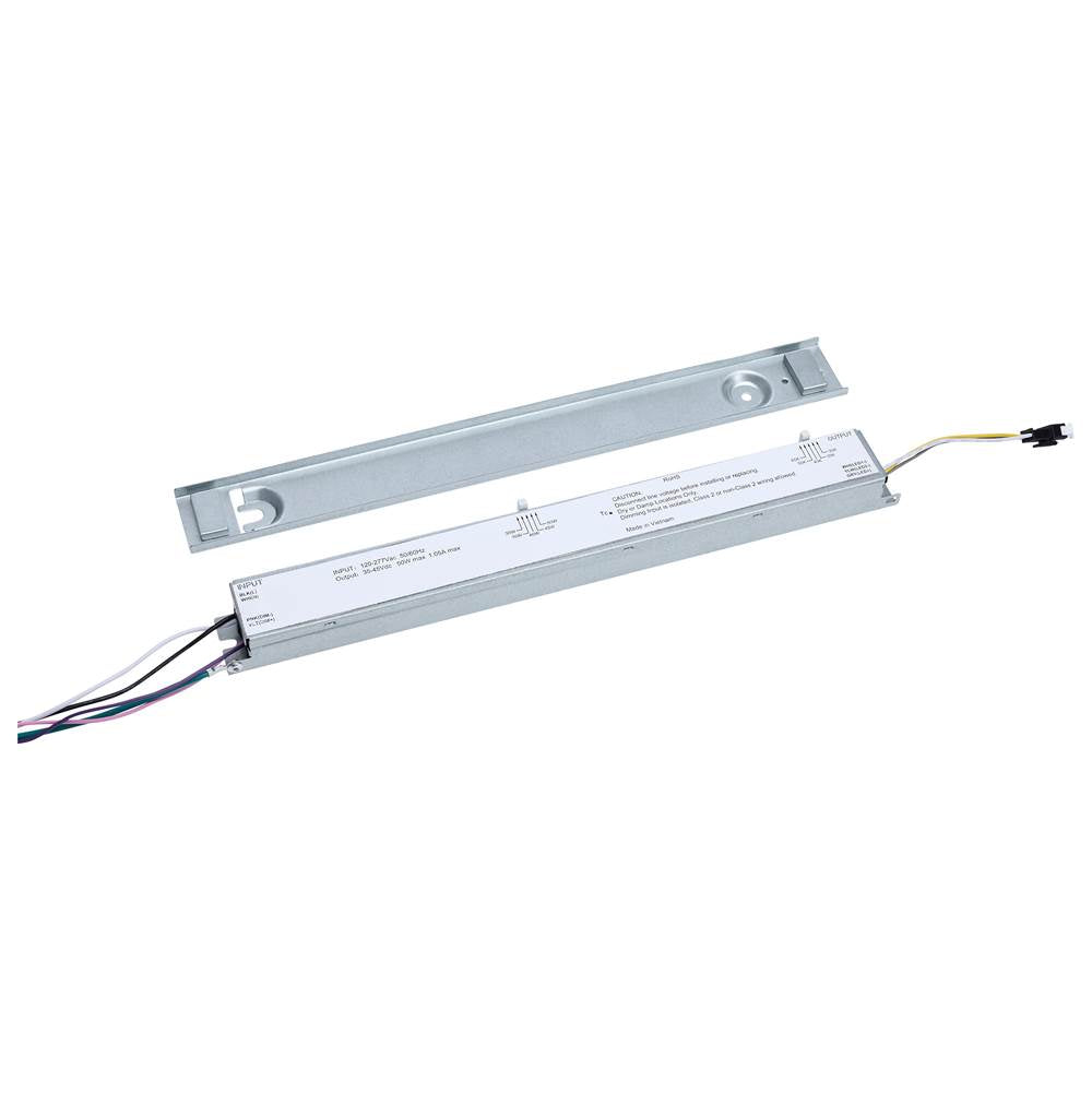 Nuvo 65-1337 Silver 50w/45w/40w/35w/30w Wattage Selectable Led Light Bar Retrofit Kit - 3000k/3500k/4000k/5000k/6500k Cct Selectable - 4-bars - 4 Feet - 120-277 Volt - Silver Finish Image 8