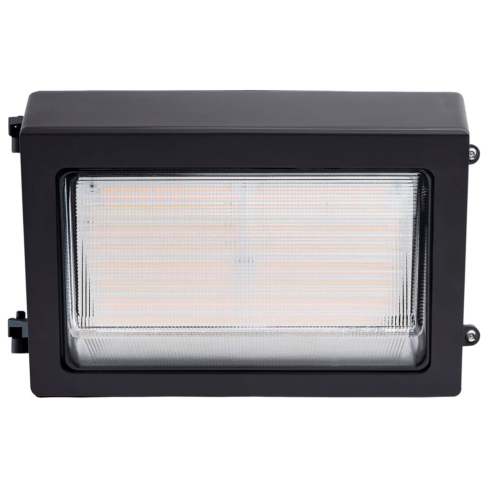 Nuvo  60/40/29 Wattage Selectable Led Wall Pack -3k/4k/5k Cct Selectable - 60/90/110 Beam Angle Selectable - 120-347 Volt - Bronze Finish