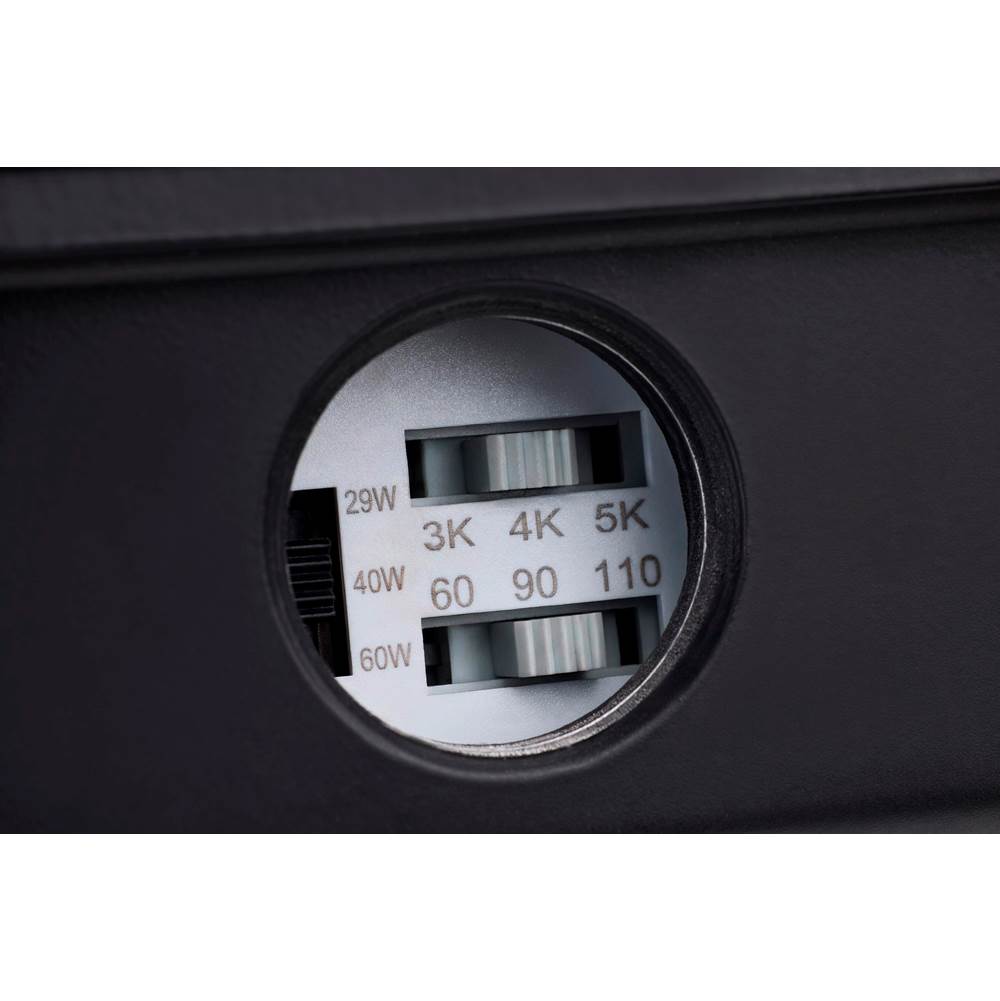 Nuvo 65-1500 Bronze 60/40/29 Wattage Selectable Led Wall Pack -3k/4k/5k Cct Selectable - 60/90/110 Beam Angle Selectable - 120-347 Volt - Bronze Finish Image 7