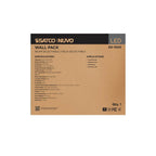 Nuvo 65-1500 Bronze 60/40/29 Wattage Selectable Led Wall Pack -3k/4k/5k Cct Selectable - 60/90/110 Beam Angle Selectable - 120-347 Volt - Bronze Finish Image 3