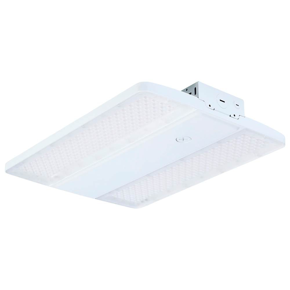 Nuvo 65-1511 White Led Linear High Bay - 160/135/120 Wattage Selectable - 3k/4k/5k Cct Selectable - Beam Angle Selectable - White Finish - 120-347 Volt Image 1
