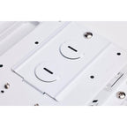 Nuvo 65-1511 White Led Linear High Bay - 160/135/120 Wattage Selectable - 3k/4k/5k Cct Selectable - Beam Angle Selectable - White Finish - 120-347 Volt Image 7