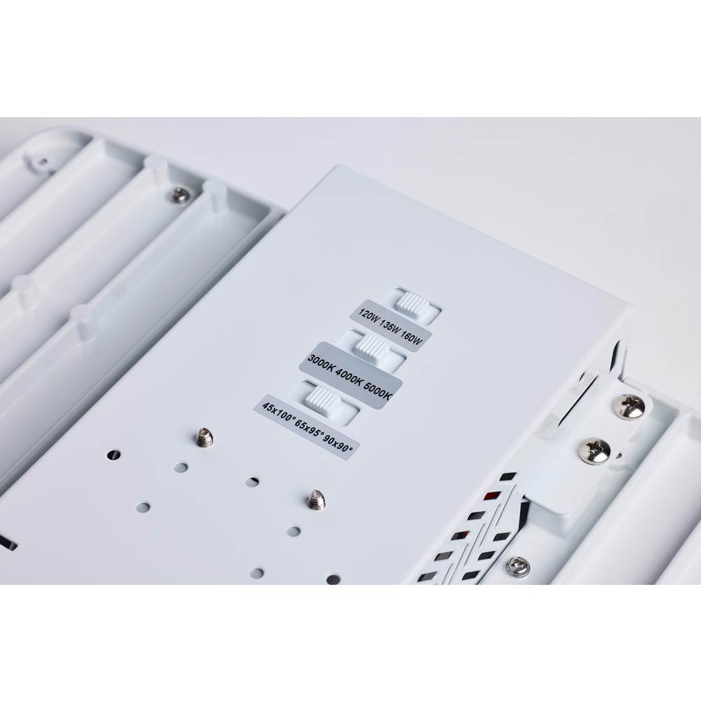 Nuvo 65-1511 White Led Linear High Bay - 160/135/120 Wattage Selectable - 3k/4k/5k Cct Selectable - Beam Angle Selectable - White Finish - 120-347 Volt Image 6