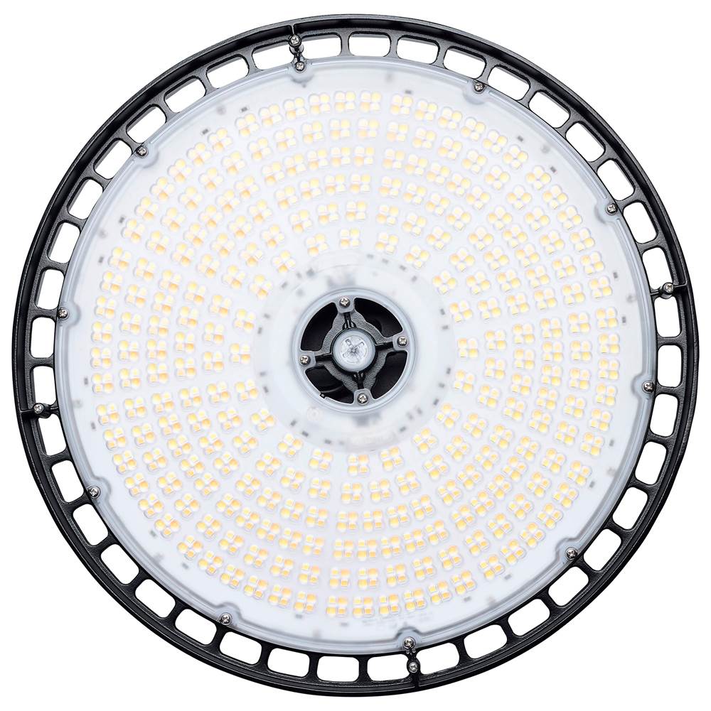 Nuvo 65-1521 Black 240/200/150 Wattage Selectable Led Ufo High Bay - 3k/4k/5k Cct Selectable - 60/80/100 Beam Angle Selectable - Black Finish - 120-347 Volt Image 9