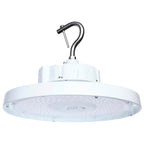Nuvo 65-1522 White 120/100/80 Wattage Selectable Led Ufo High Bay - 3k/4k/5k Cct Selectable - 60/80/100 Beam Angle Selectable - White Finish - 120-347 Volt Image 1