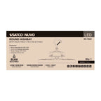 Nuvo 65-1522 White 120/100/80 Wattage Selectable Led Ufo High Bay - 3k/4k/5k Cct Selectable - 60/80/100 Beam Angle Selectable - White Finish - 120-347 Volt Image 2