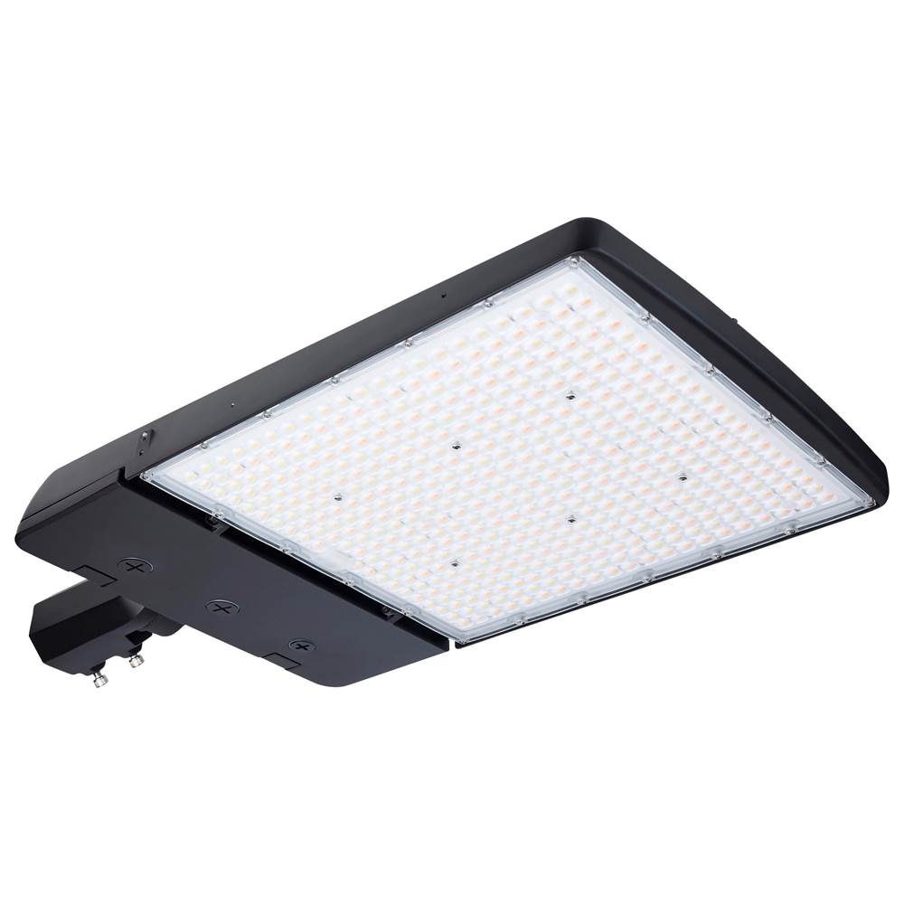 Nuvo 65-1526 Bronze Led Area Light - 300/240/200 Wattage Selectable - 3k/4k/5k Cct Selectable - Beam Angle Selectable - Bronze - 120-277 Volt Image 1