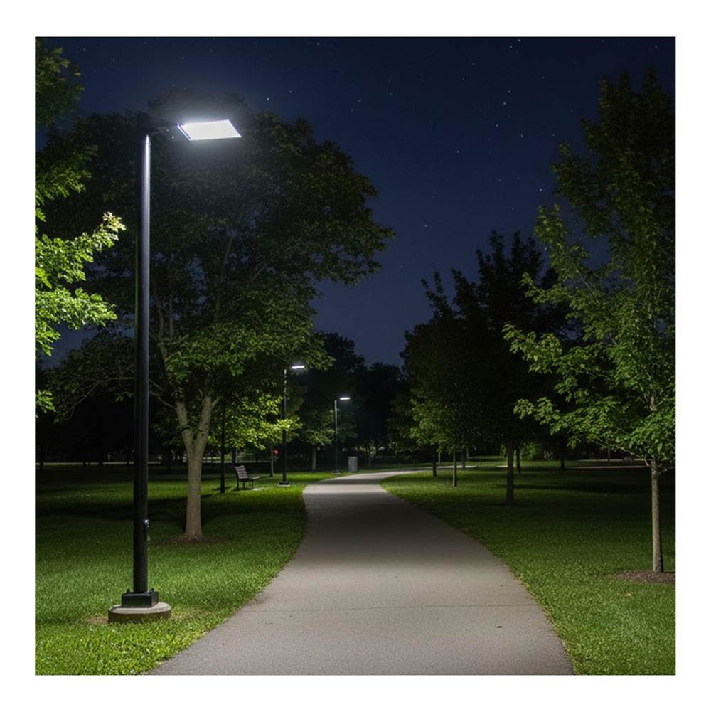 Nuvo 65-1526 Bronze Led Area Light - 300/240/200 Wattage Selectable - 3k/4k/5k Cct Selectable - Beam Angle Selectable - Bronze - 120-277 Volt Image 2