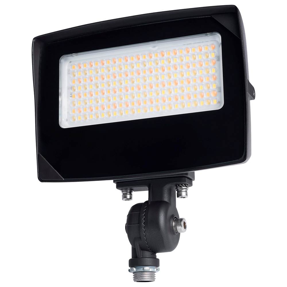 Nuvo 65-1540 Bronze Led Flood Light - 35/25/15 Wattage Selectable - 3k/4k/5k Cct Selectable - Beam Angle Selectable - Bronze Finish - 120-347 Volt Image 1