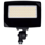 Nuvo  Led Flood Light - 35/25/15 Wattage Selectable - 3k/4k/5k Cct Selectable - Beam Angle Selectable - Bronze Finish - 120-347 Volt