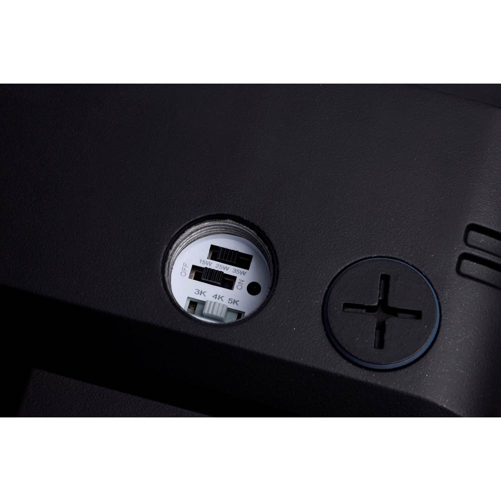 Nuvo 65-1540 Bronze Led Flood Light - 35/25/15 Wattage Selectable - 3k/4k/5k Cct Selectable - Beam Angle Selectable - Bronze Finish - 120-347 Volt Image 3