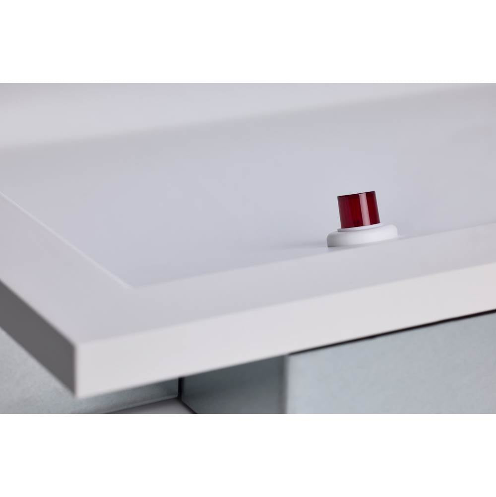 Nuvo 65-1604 White 2x4 Em Single Basket Troffer Image 6