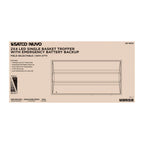 Nuvo 65-1604 White 2x4 Em Single Basket Troffer Image 4