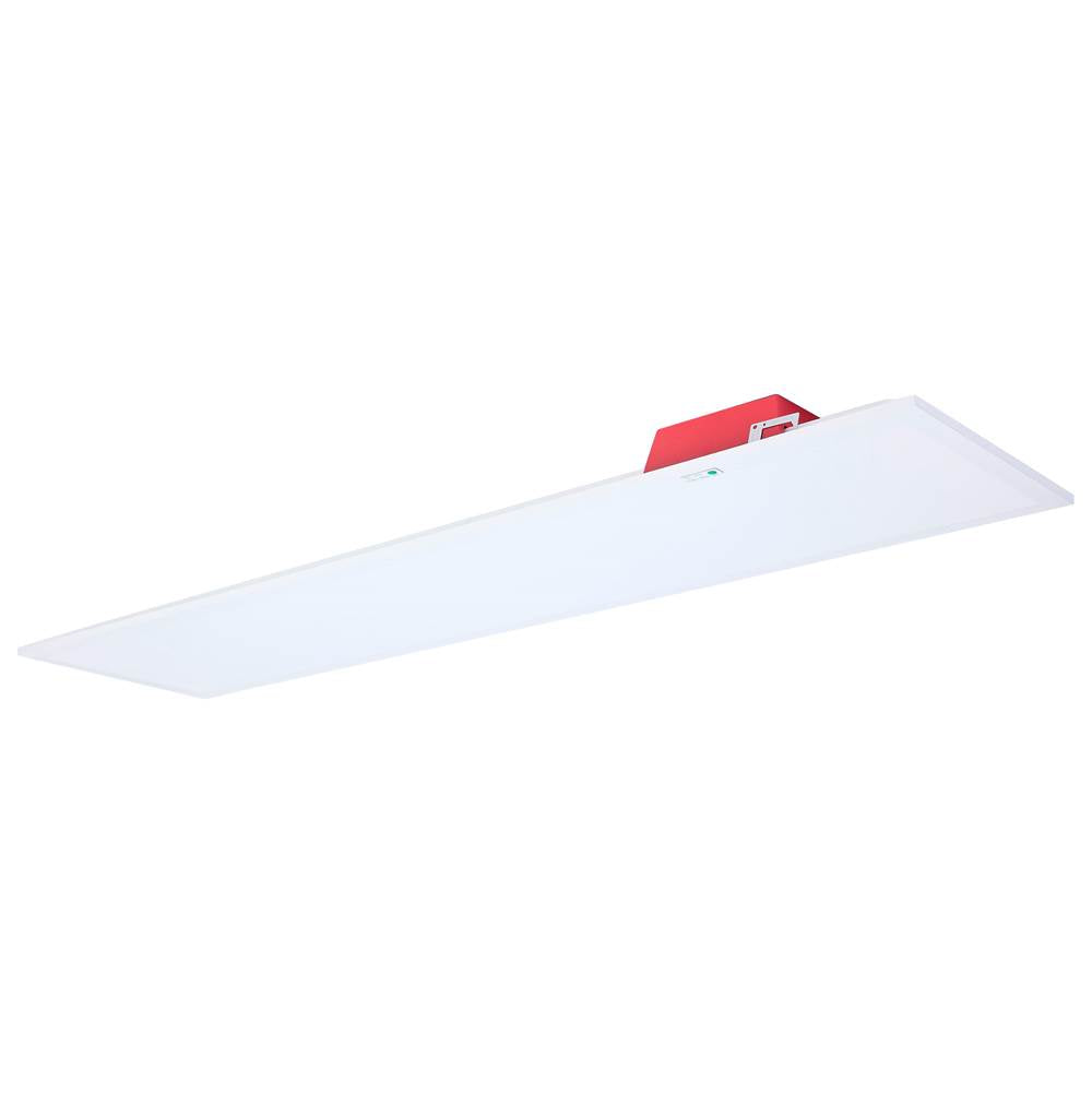 Nuvo 65-1667 White 20/30/40 Wattage Selectable Led 1ft X4ft Backlit Panel - 35k/4k/5k Cct Selectable - Emergency Battery - 120-277 Range Voltage Image 1