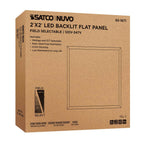 Nuvo 65-1671 White 20/30/40 Wattage Selectable Led 2ft X 2ft Backlit Panel - 35k/4k/5k Cct Selectable - 120-347 Range Voltage Image 2