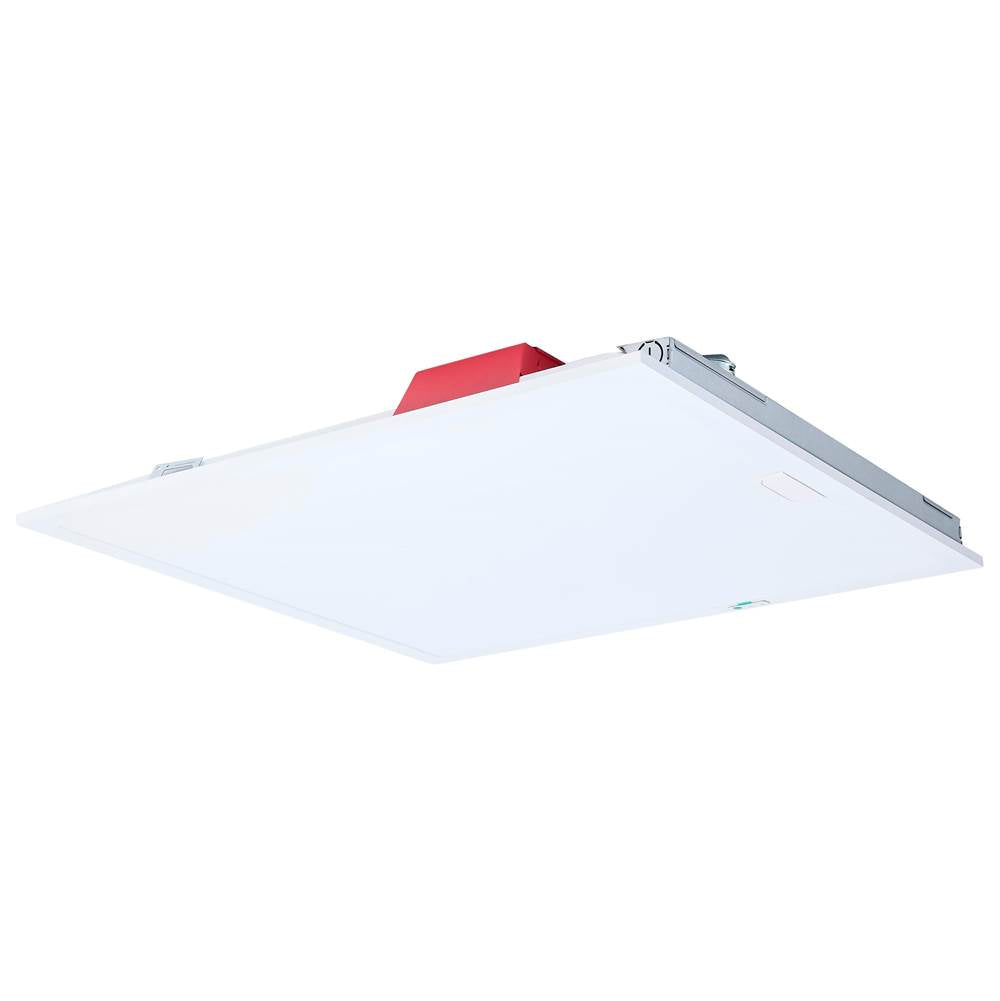 Nuvo 65-1675 White 20/30/40 Wattage Selectable Led 2ft X 2ft Backlit Panel - 35k/4k/5k Cct Selectable - Emergency Battery - 120-347 Range Voltage Image 1
