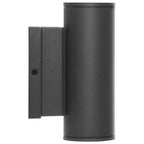 Nuvo 65-1751 Black 10 Watt - 3k/4k/5k Cct Selectable 1 Light Small Wall Sconce - Up Or Down Installation - Black Finish - 120-277 Volt Image 1