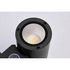 Nuvo 65-1751 Black 10 Watt - 3k/4k/5k Cct Selectable 1 Light Small Wall Sconce - Up Or Down Installation - Black Finish - 120-277 Volt Image 5