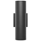 Nuvo 65-1754 Black 10 Watt - 3k/4k/5k Cct Selectable - 1 Light Medium Wall Sconce - Up Or Down Installation - Black Finish - 120-277 Volt Image 1