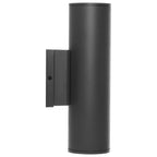 Nuvo  10 Watt - 3k/4k/5k Cct Selectable - 1 Light Medium Wall Sconce - Up Or Down Installation - Black Finish - 120-277 Volt