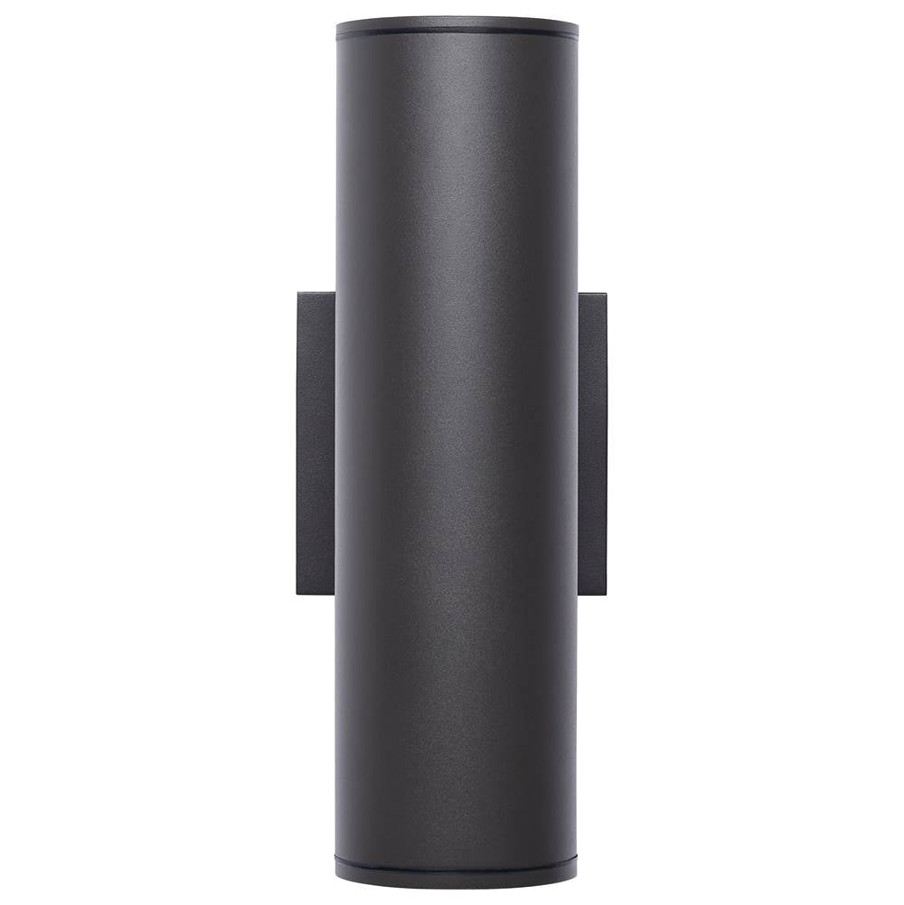 Nuvo 65-1755 Dark Bronze 10 Watt - 3k/4k/5k Cct Selectable - 1 Light Medium Wall Sconce - Up Or Down Installation - Dark Bronze Finish - 120-277 Volt Image 1