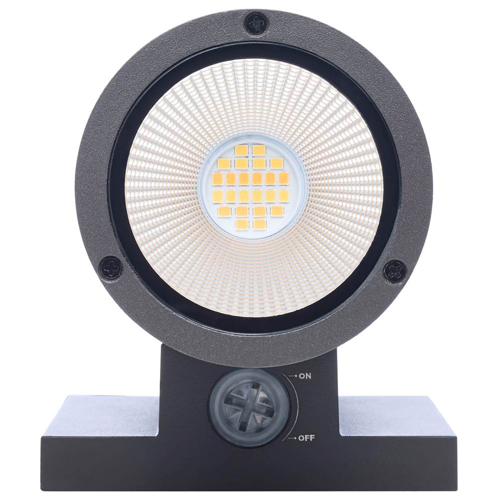 Nuvo 65-1755 Dark Bronze 10 Watt - 3k/4k/5k Cct Selectable - 1 Light Medium Wall Sconce - Up Or Down Installation - Dark Bronze Finish - 120-277 Volt Image 8