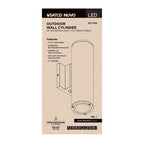 Nuvo 65-1755 Dark Bronze 10 Watt - 3k/4k/5k Cct Selectable - 1 Light Medium Wall Sconce - Up Or Down Installation - Dark Bronze Finish - 120-277 Volt Image 3
