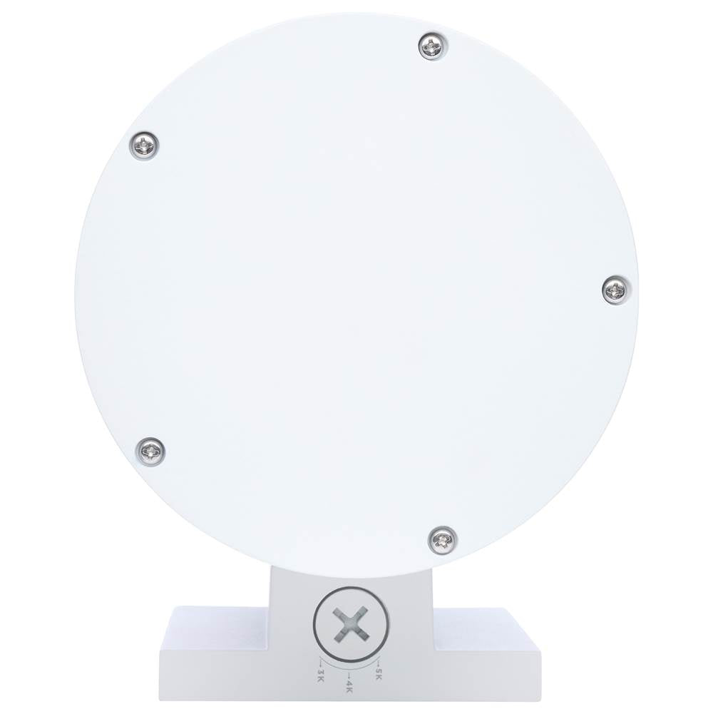 Nuvo 65-1756 White 20 Watt - 3k/4k/5k Cct Selectable - 1 Light Large Wall Sconce - Up Or Down Installation - White Finish - 120-277 Volt Image 7