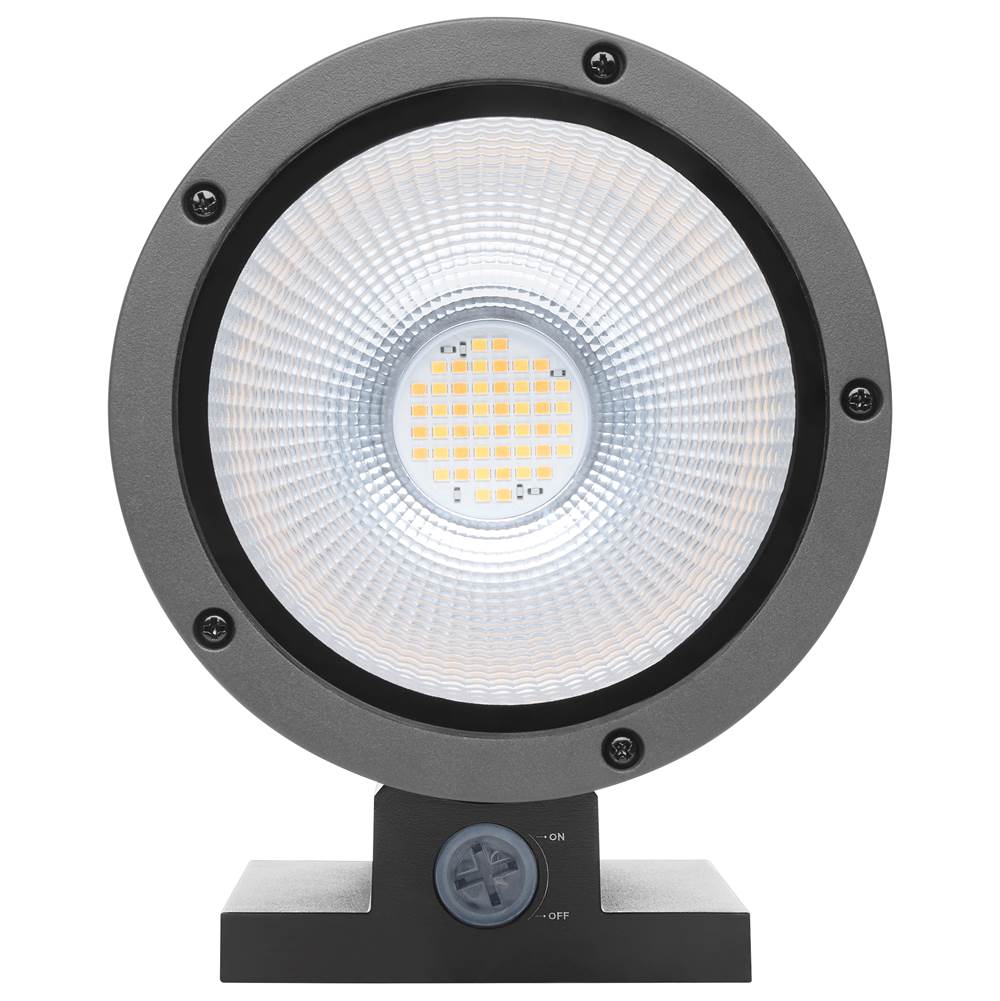 Nuvo 65-1757 Black 20 Watt - 3k/4k/5k Cct Selectable - 1 Light Large Wall Sconce - Up Or Down Installation - Black Finish - 120-277 Volt Image 8
