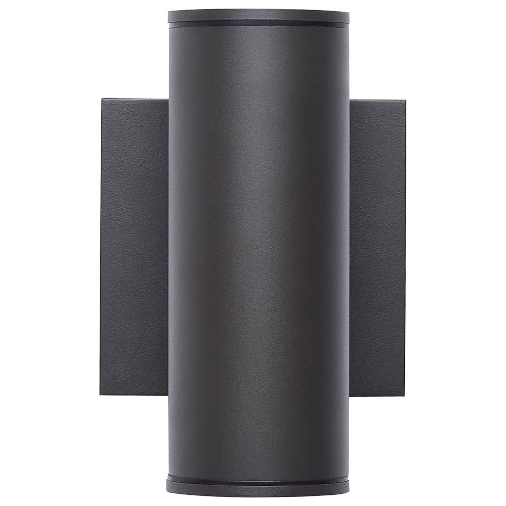 Nuvo 65-1761 Dark Bronze 10 Watt - 3k/4k/5k Cct Selectable - 2 Light Small Wall Sconce - Up And Down Installation - Dark Bronze Finish - 120-277 Volt Image 1